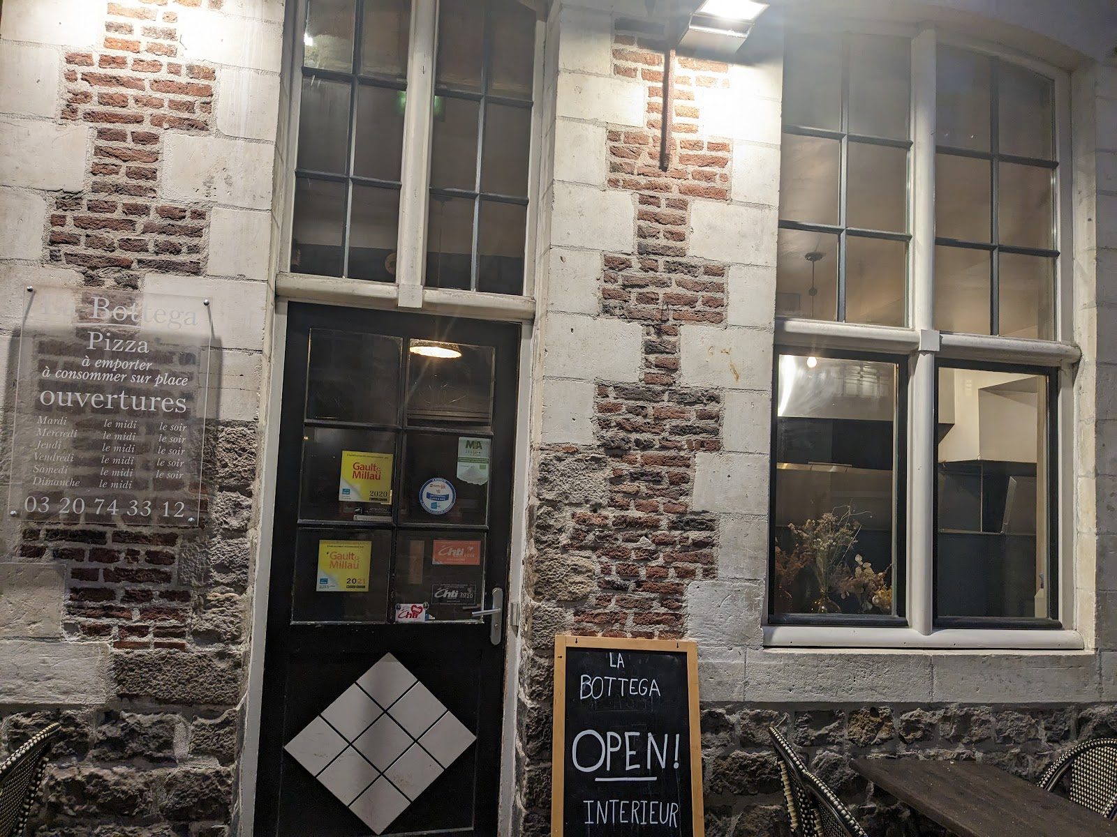 La Bottega Pizzeria, restaurant à Lille